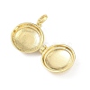 Brass Enamel Photo Locket Pendants KK-A303-19A-G-3