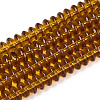 Transparent Glass Beads Strands GLAA-T025-6mm-07A-1
