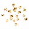 Brass Crimp Bead Covers KK-I681-13B-1