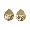 Brass & Epoxy Resin Pendants KK-Q082-03KCG-03-1