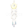 1Pc Metal Moon Hanging Ornaments AJEW-CN0004-04A-7