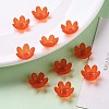 Frosted Acrylic Bead Caps MACR-S371-07A-726-6