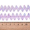 Electroplate Transparent Glass Beads Strands EGLA-N056-03A-07-4