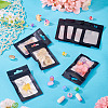 160Pcs Plastic Yin-yang Resealable Bags with Visible Window ABAG-TA0001-94A-7
