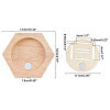 Wooden Self Adhesive Honeycomb Combination Medal Display Stand ODIS-WH0011-11-2