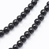 Natural Black Onyx Beads Strands G-E469-08-3mm-3