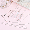 6Pcs 304 Stainless Steel Cable Chain Necklaces for Men Women NJEW-SC0001-80B-4