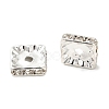 Brass Rhinestone Spacer Beads KK-I362-01A-01S-1