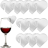 Acrylic Mirror Wine Glass Charms AJEW-SC0002-53B-02-1