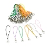 100Pcs Polyester Cord Mobile Straps MOBA-FS0001-02B-3