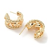 Brass Stud Earrings EJEW-K264-06G-2