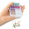 DIY Christmas Theme Earring Making Kit DIY-YW0007-41-4