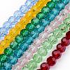 Transparent Glass Bead Strands GLAA-G013-6mm-M-1