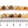 Natural Yellow Jade Beads Strands G-F591-17-6MM-6