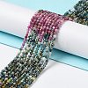 Natural Tourmaline Beads Strands G-P514-A07-01-2