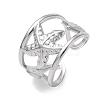 304 Stainless Steel Cuff Open Rings SA-CBAF5A1-05P-5