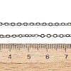 Non-Tarnish Unisex Classic Plain 304 Stainless Steel Mens Womens Necklaces STAS-H325-P-3
