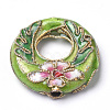 Handmade Cloisonne Beads CLB-S006-15-2