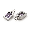 304 Stainless Steel Pendants STAS-D189-03P-A-4