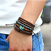 Multi-strand Bracelets BJEW-N0011-019-4
