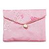 Chinese Style Floral Cloth Jewelry Storage Pouches AJEW-D065-01B-04-1
