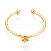 Brass Cup Peg Ring Settings LS-KK-N274-35G-2