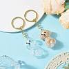 Iron Plastic Keychains KEYC-FZC0001-001A-G-2