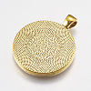 Alloy Pendant Cabochon Settings X-PALLOY-A13349-AG-NR-2