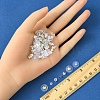 6 Styles Brass Bullet Clutch Bullet Clutch Earring Backs with Pad FIND-FS0003-08P-5