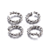 Tarnish Resistant 304 Stainless Steel Open Jump Rings STAS-F191-1P1-A-1