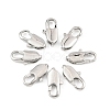 SHEGRACE Brass Lobster Claw Clasps XGR0006P-07P-1