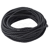10M Round Imitation Leather Braided Cord WL-GF0001-32A-05-1