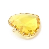 K9 Glass Pendants KK-E071-07KCG-05-3