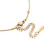 1MM 304 Stainless Steel Satellite Chain Necklaces NJEW-N058-07B-G-2