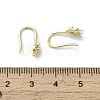 Brass Micro Pave Cubic Zirconia Earring Hooks KK-C048-13A-G-3