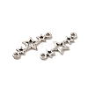 Tibetan Style Alloy Connector Charms TIBE-B001-41AS-3