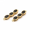 Rack Plating Eco-Friendly Brass Micro Pave Cubic Zirconia Pendants LS-KK-K165-27G-02-3