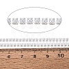 Iron & ABS Plastic Imitation Pearl Tennis Chains CH-Q006-01A-16-3