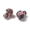 Natural Rhodonite GuaSha Stone G-A205-26M-2