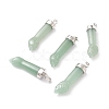 Natural Gemstone Pendants G-K322-01-2