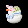 Opaque Cartoon Resin Cabochons CRES-D027-01G-2