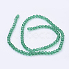Faceted(32 Facets) Round Glass Beads Strands X-EGLA-J042-4mm-13-3