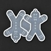 Christmas Themed DIY Pendant Silicone Statue Molds DIY-P030-30-1