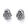 304 Stainless Steel Beads STAS-F243-15AS-1