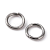 Tarnish Resistant 304 Stainless Steel Open Jump Rings STAS-Q186-02-4x0.6mm-3