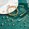 60Pcs 3 Styles Brass Hollow Spacer Beads KK-PH0010-39-5