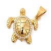 304 Stainless Steel Pendants STAS-K243-09G-1