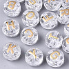 Transparent Clear Acrylic Beads X-TACR-S150-02B-06-1