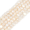 Natural Cultured Freshwater Pearl Beads Strands PEAR-P064-19G-06A-2