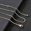 1MM Brass Box Chain Necklaces NJEW-Z083-01G-2